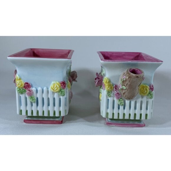 Vintage 2002 Royal Albert OCR Cottage Cream Sugar Set Old Country Roses Pattern - Picture 4 of 16